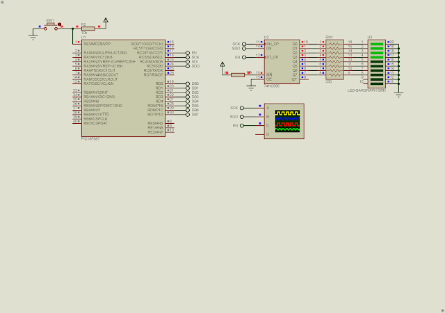 PIC16F887 Serial Peripheral Interface Example