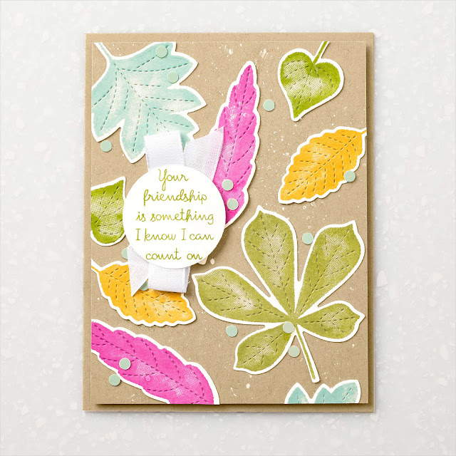 Craftyduckydoodah, Love Of Leaves, Stampin' Up,