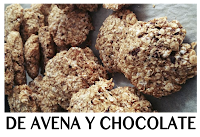 Galletas de avena y chocolate