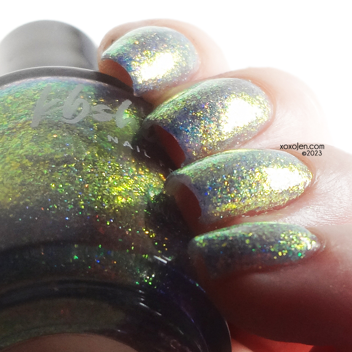 xoxoJen's swatch of KBShimmer Just the Coolest