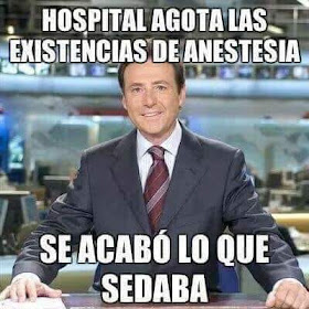 Hospital agota existencias anestesia,se acabó lo que sedaba, Matías Prats