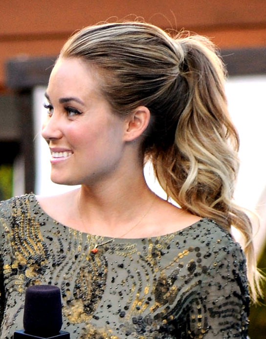 lauren conrad braided ponytail. Lauren Conrad Ponytail.