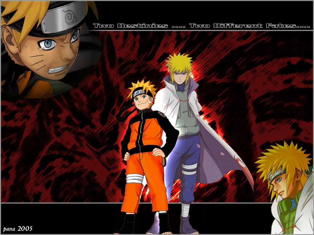 Naruto Wallpaper - Two Destinies, Two Different Fates