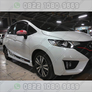 honda jazz rs 2015 modifikasi sticker