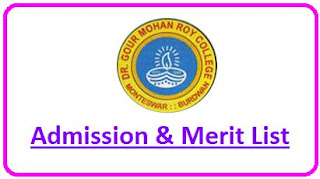 Monteswar College Merit List