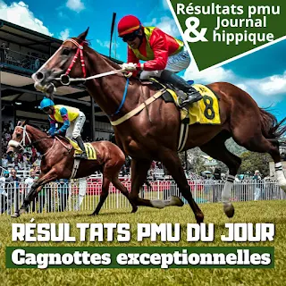 🏇 Arrivée : 14-16-6 (NP : 00)  💰 Les gains sont au rendez-vous !  Ordre : 949 000 CFA Désordre : 161 000 CFA 🏅 Gagnant Couplé : 99 000 CFA 🔹 Placé A : 21 500 CFA 🔹 Placé B : 23 500 CFA 🔹 Placé C : 21 500 CFA  Ce week-end a été rempli de surprises pour nos passionnés de courses ! Pour découvrir l’analyse complète de cette course et bien d’autres informations, rendez-vous sur notre blog 👉 pmugainsdujour.blogspot.com  Ne manquez pas nos prochains articles pour maximiser vos chances de gains !  #Tiercé #CoursesHippiques #PMUGainsDuJour #Résultats