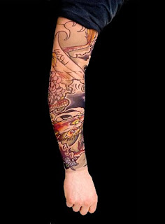 Designs Japanese Dragon Sleeve Tattoo