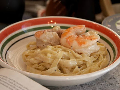 A Chicken Scampi Pasta