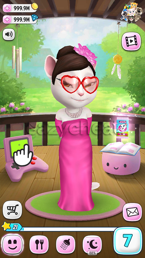 My Talking Angela v1.7.1 Cheat - Easiest way to cheat ...