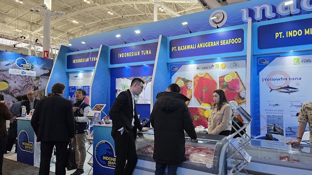 Ikan Indonesia Catatkan Potensi Perdagangan USD58,47 Juta di Pameran Seafood Amerika 