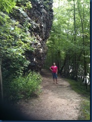 me with large rock