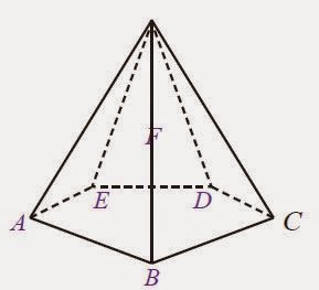 Rumus Limas  segi  lima  dan contoh soal Kuis Matematika