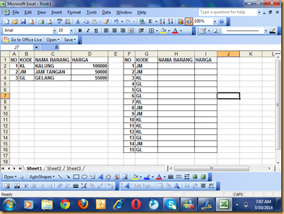 FUNGSI VLOOKUP