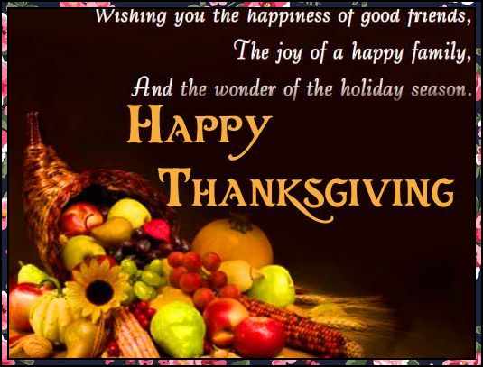free happy thanksgiving blessings images
