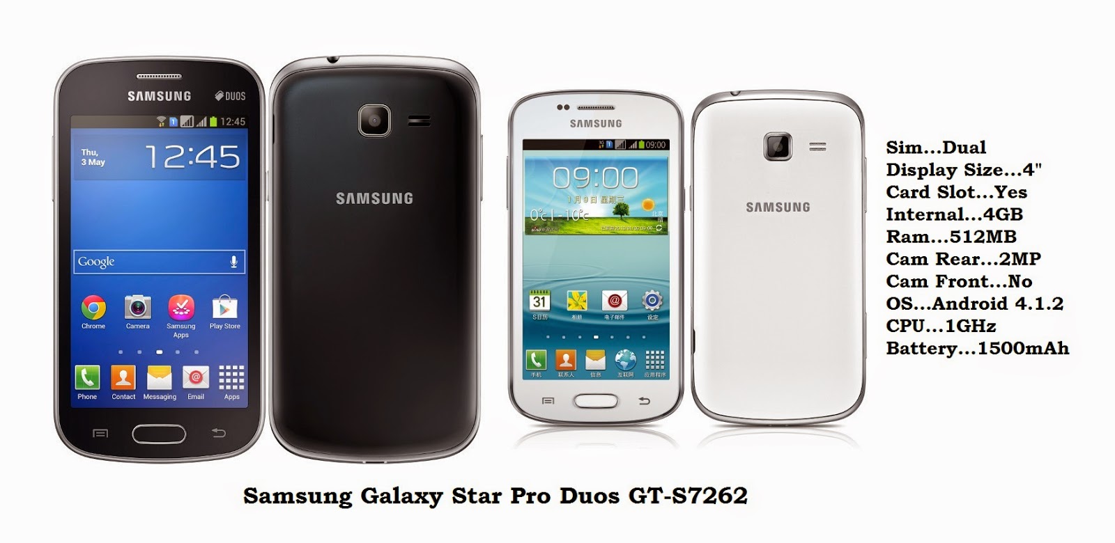 Spesifikasi Samsung Galaxy Star Duos (page 3) - Pics about 