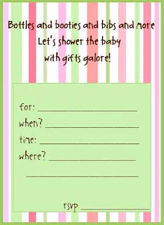 printable baby shower invitations