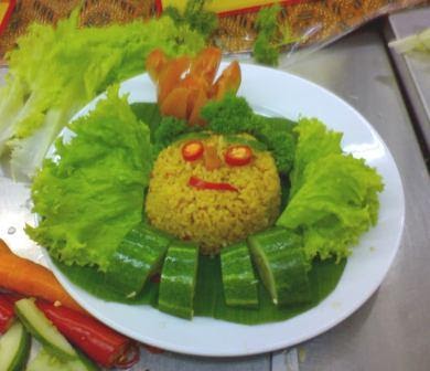 Danis Pictures Lomba  Menghias  Nasi  Goreng