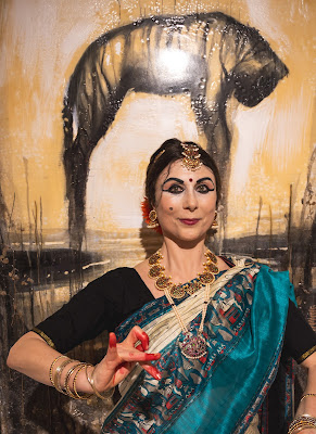 CASORIA CONTEMPORARY ART MUSEUM CAM  INDIA FEST 9.5.2025  "Tripura"  Performance di danza Bharatanāṭyam  a cura di Marialuisa Sales  e Veronica Aishanti