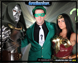 comicon riddler wonder woman dr doom