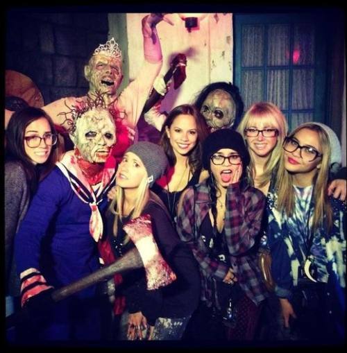 Ashley Tisdale and friends