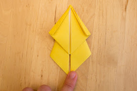 how to fold super easy Pokemon Origami with kids: step-by-step directions to craft Charmander, Squirtle, and Pikachu