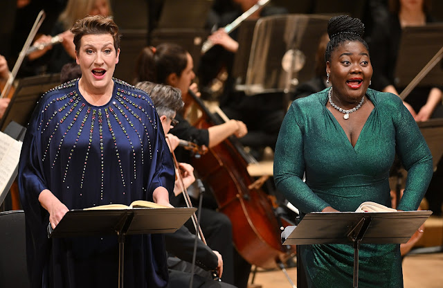 Mendelssohn: Elijah - Sarah Connolly, Masabane Cecilia Rangwanasha, London Symphony Orchestra - Barbican Hall (Photo: Mark Allan)