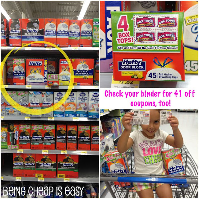 #Hefty4BoxTops, #CollectiveBias, Cbias, Walmart, Hefty, Box Tops, Box Tops Coordinator, School