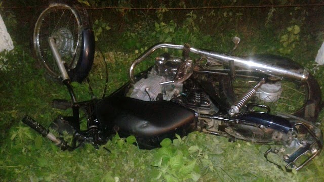 Adolescente morre após colisão entre motos na RN 079 na zona rural de Alexandria