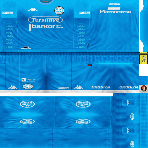 Uniforme Belgrano De Córdoba 18-19 | By WindowOp Kitmaker