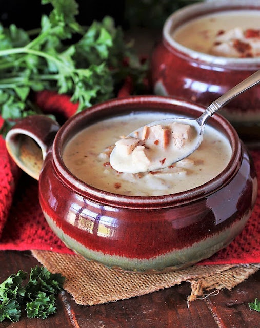 Creamy Turkey Potato Soup Image