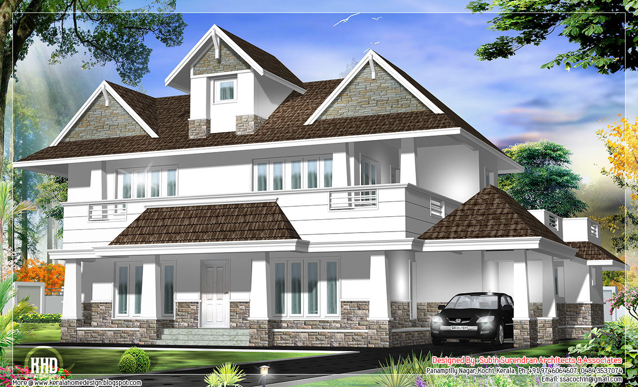 November 2012 Kerala home  design  and floor plans 