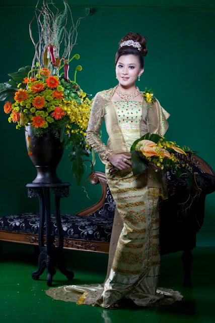 myanmar traditional dress wutt hmone shwe yi