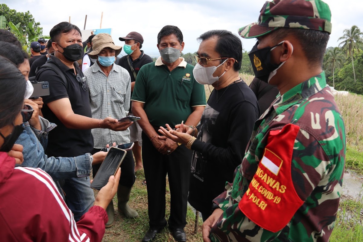  Wakil Bupati Tabanan Lakukan Peninjauan Pertanian dan Pengairan Irigasi di Desa Dalang
