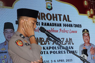 Polres Luwu Adakan Lomba Adzan Khusus Personil, AKBP Arisandi : Wujud Asah Kemampuan Guna Kesiapan Tugas Dalam Masyarakat