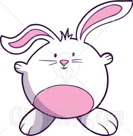 easter bunny cartoon clip art. easter bunny clipart picture.