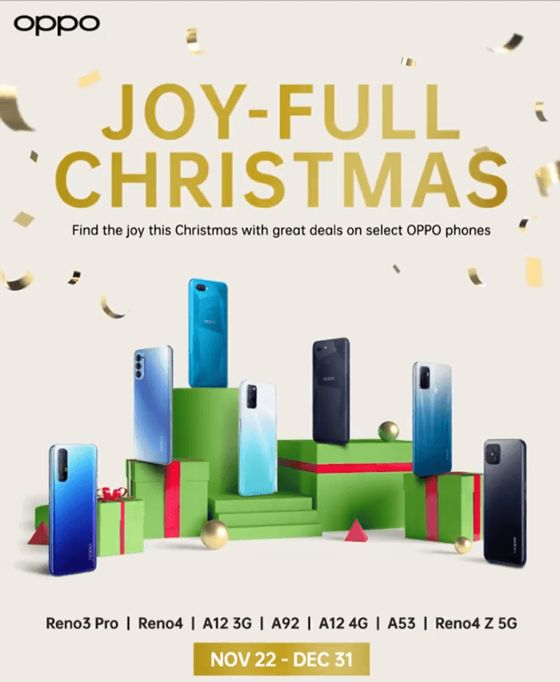 OPPO JOY-FULL Christmas sale