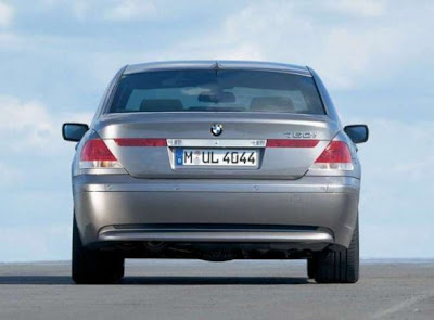 BMW-760i-Rear-View