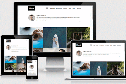 Monal V3.0 - Responsive Portfolio & Personal Blogger Template