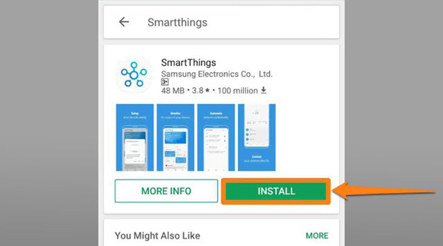 Sử dụng ứng dụng SmartThings