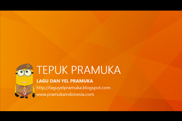 Lagu Yel Pramuka Indonesia  Lagu Yel Yel Pramuka