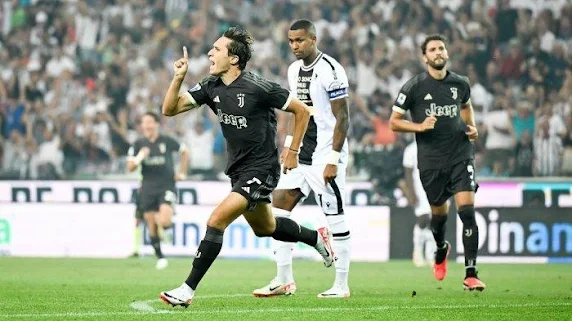 Gambar Hasil Liga Serie A 2023/24 Udinese vs Juventus, La Vecchia Signora Menang Telak 0-3