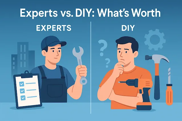 プロに任せるべき？DIYと業者依頼の比較
