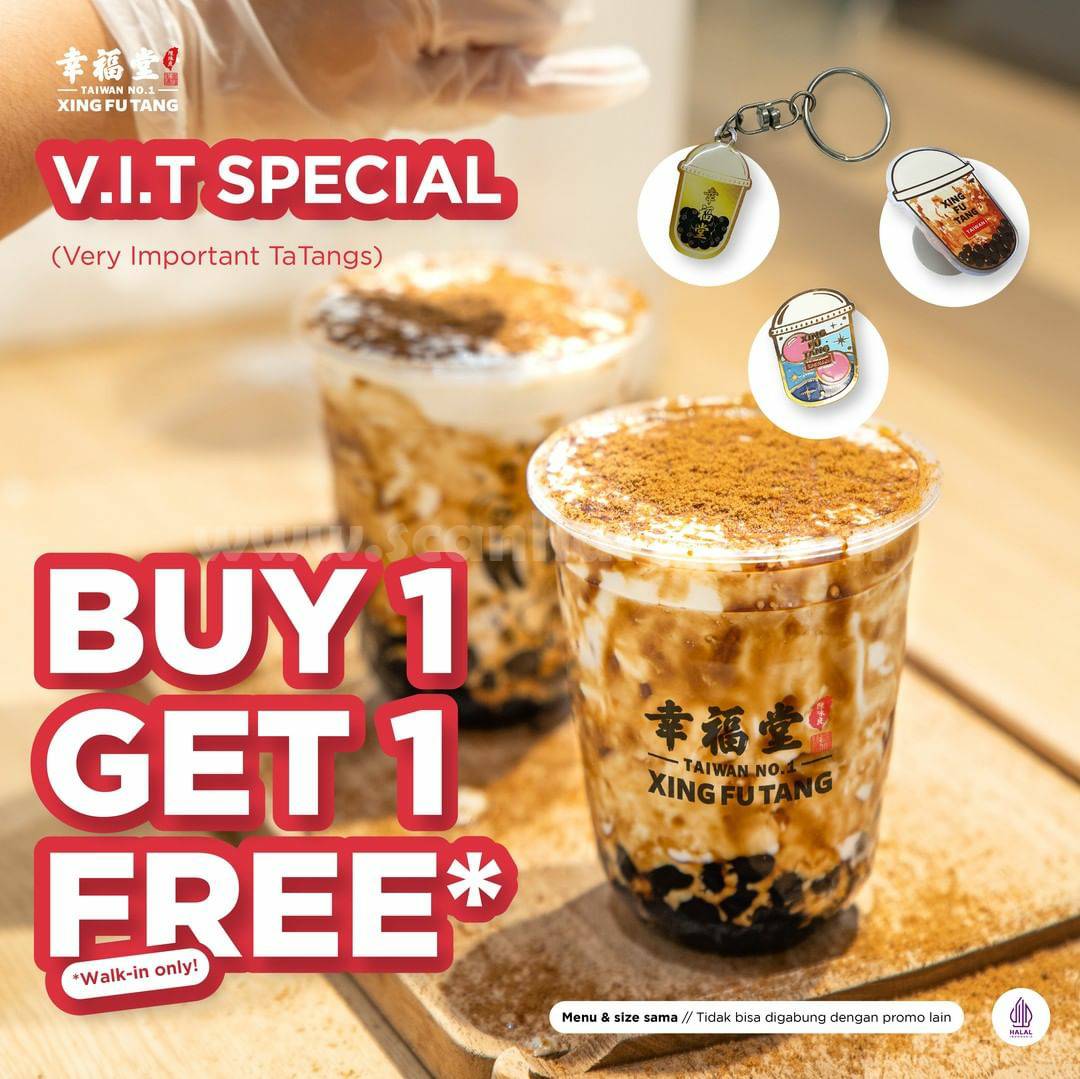 XING FU TANG Promo V.I.T SPECIAL Beli 1 Gratis 1