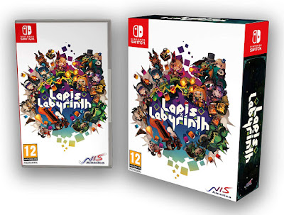 Lapis X Labyrinth Game Cover Nintendo Switch