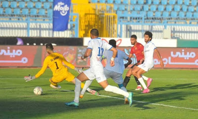 ملخص اهداف مباراة سموحة وسيراميكا كليوباترا (1-1) الدوري المصري