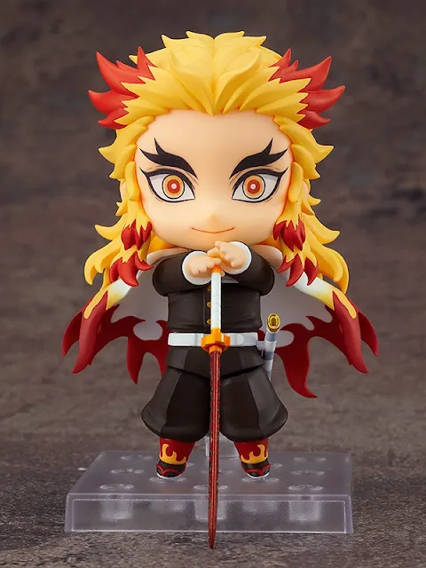 Nendoroid Kyojuro Rengoku de Kimetsu no Yaiba - Good Smile Company