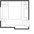 French Style Guest Room  - building luxury in a tight space & budget