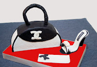  Tarta Cumpleaños "Bolso & Zapato de Tacón"