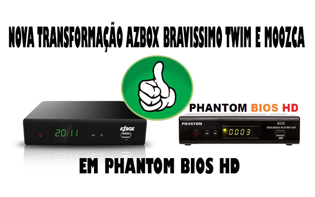 BRAVISSIMO EM PHANTOM BIOS ATUALIZAÇÃO MODIFICADA V1.043 - 29/08/2016