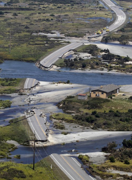 Hurricane Irene Destruction in America